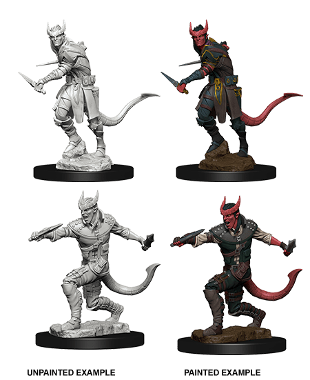 D&D Nolzur's Marvelous Miniatures | Tiefling Rogue (Male - A)