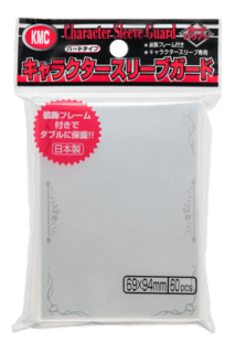 KMC Sleeves | Character Sleeve Guard | 60ct Silver Frame