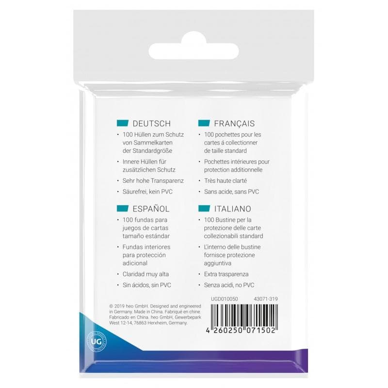 Ultimate Guard | Precise-Fit Sleeves | Standard Size 100ct