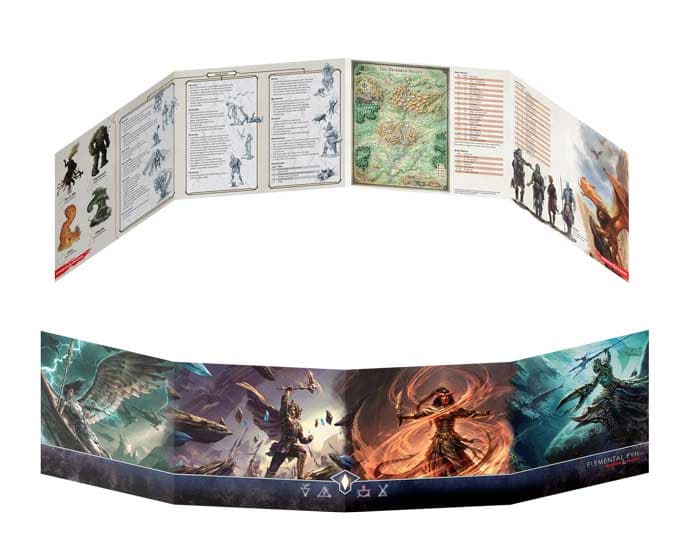 Dungeons & Dragons | Dungeon Master's Screen: Temple of Elemental Evil