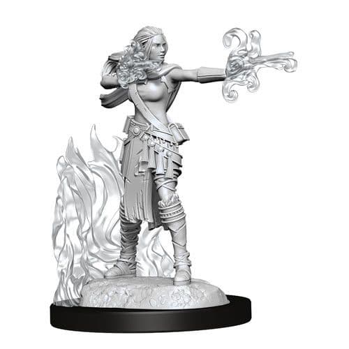D&D Nolzur's Marvelous Miniatures |  Multiclass Warlock + Sorcerer (Female)