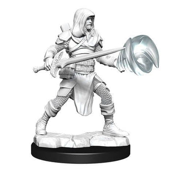 D&D | Masculine Multiclass Fighter + Wizard | Nolzur's Marvelous Miniatures (Unpainted)