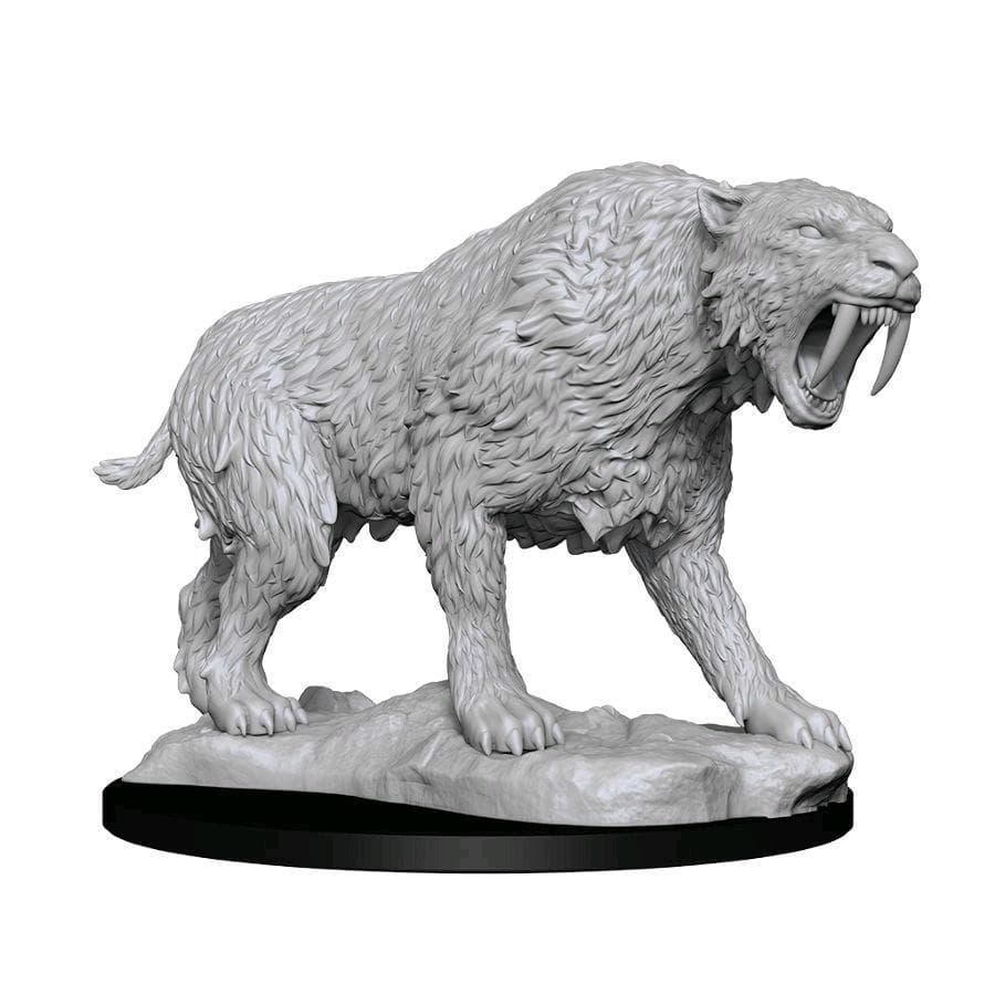 Pathfinder Battles: Deep Cuts Miniatures | Saber-Toothed Tiger