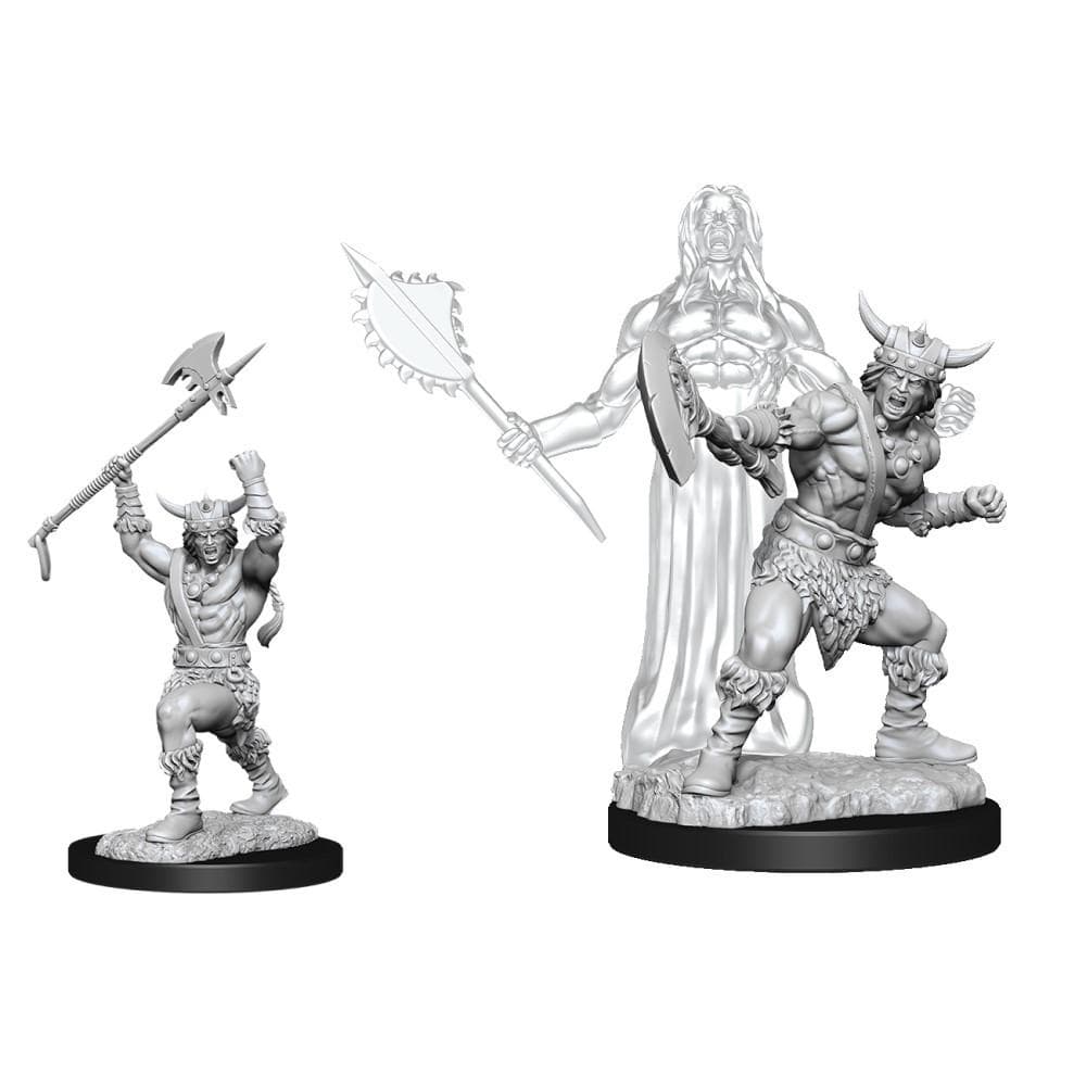D&D Nolzur's Marvelous Miniatures | Human Barbarian (Male - D)